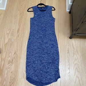 Aritzia long blue dress